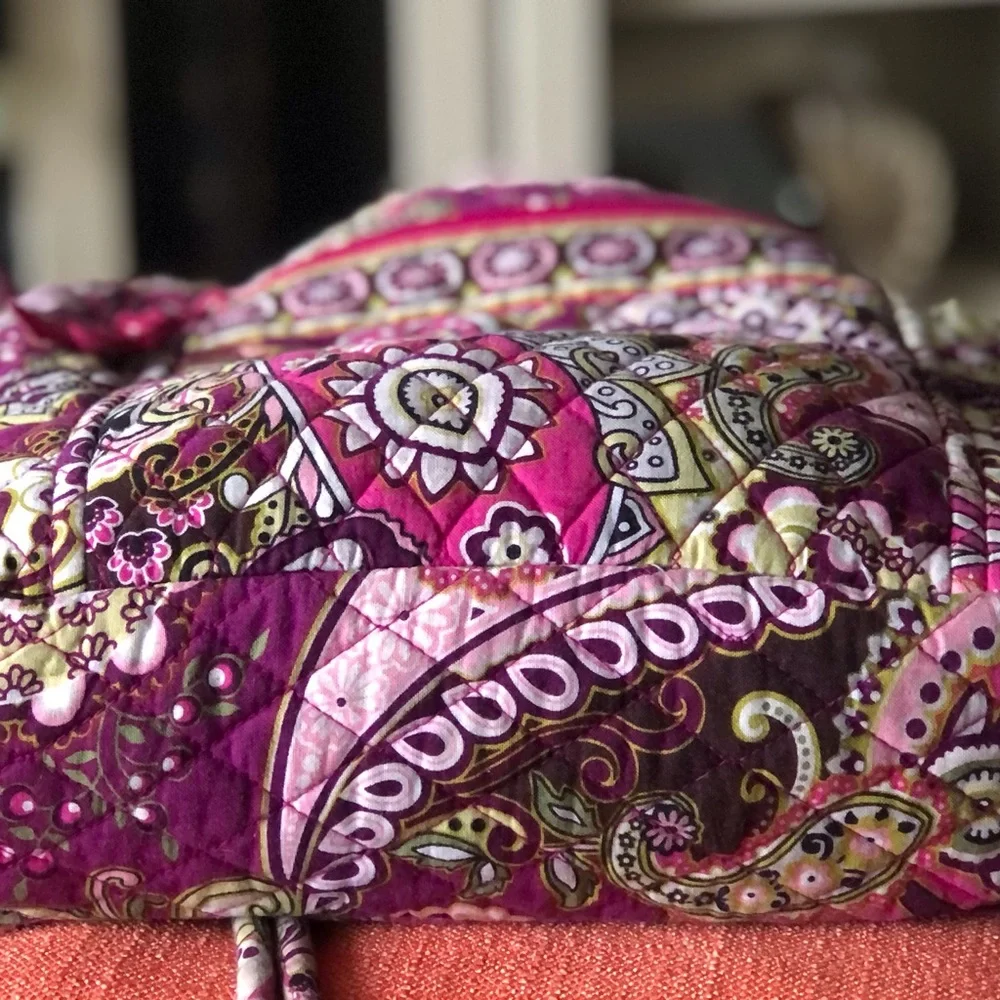 VERA BRADLEY Drawstring Backsack